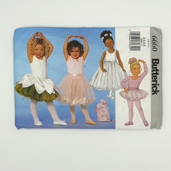 Butterick Other - Sewing Pattern - Ballerina - Size 2,3,4,5